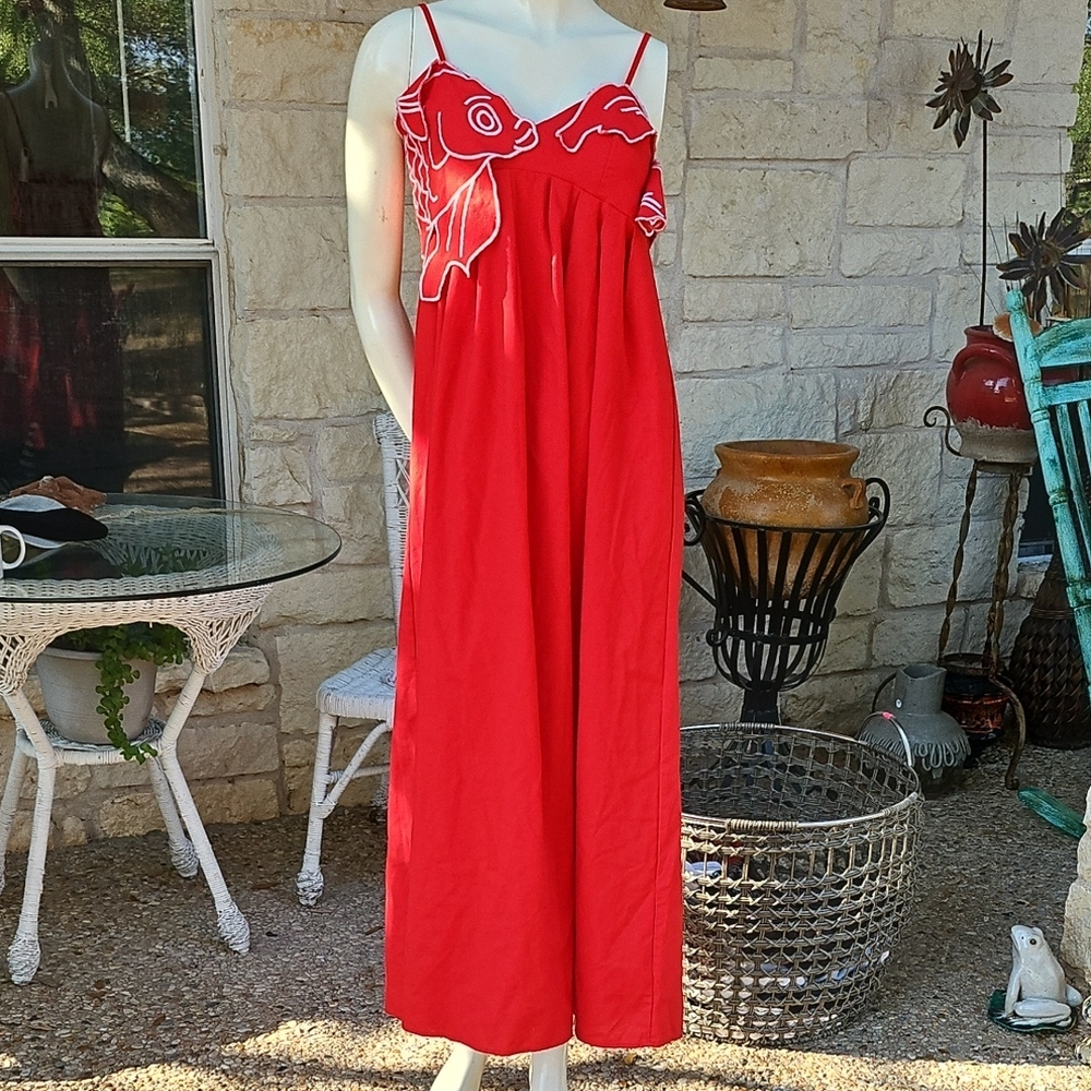 Red Maxi Dress